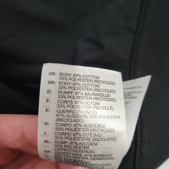 Adidas oversized zip hoodie Size S - Picture 8 of 9